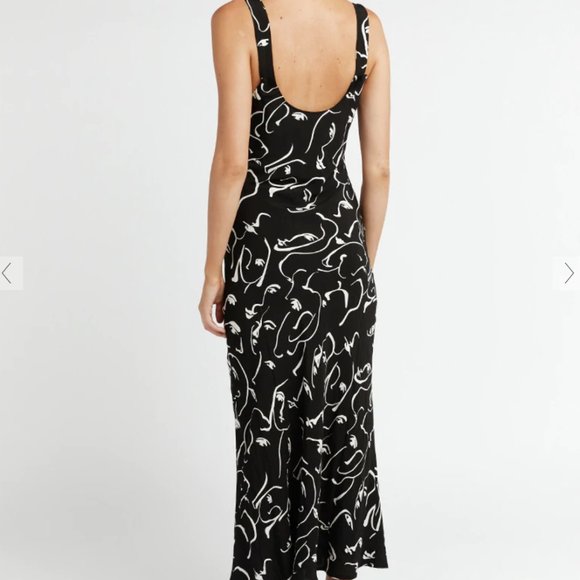 DISSH Black and White Midi Dress - Picture 2 of 6